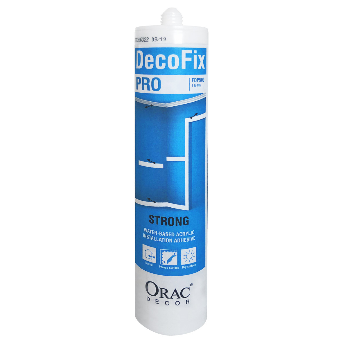 Orac Decor | Stuckleisten Zubehör FDP500 DecoFix Pro |  310 ml