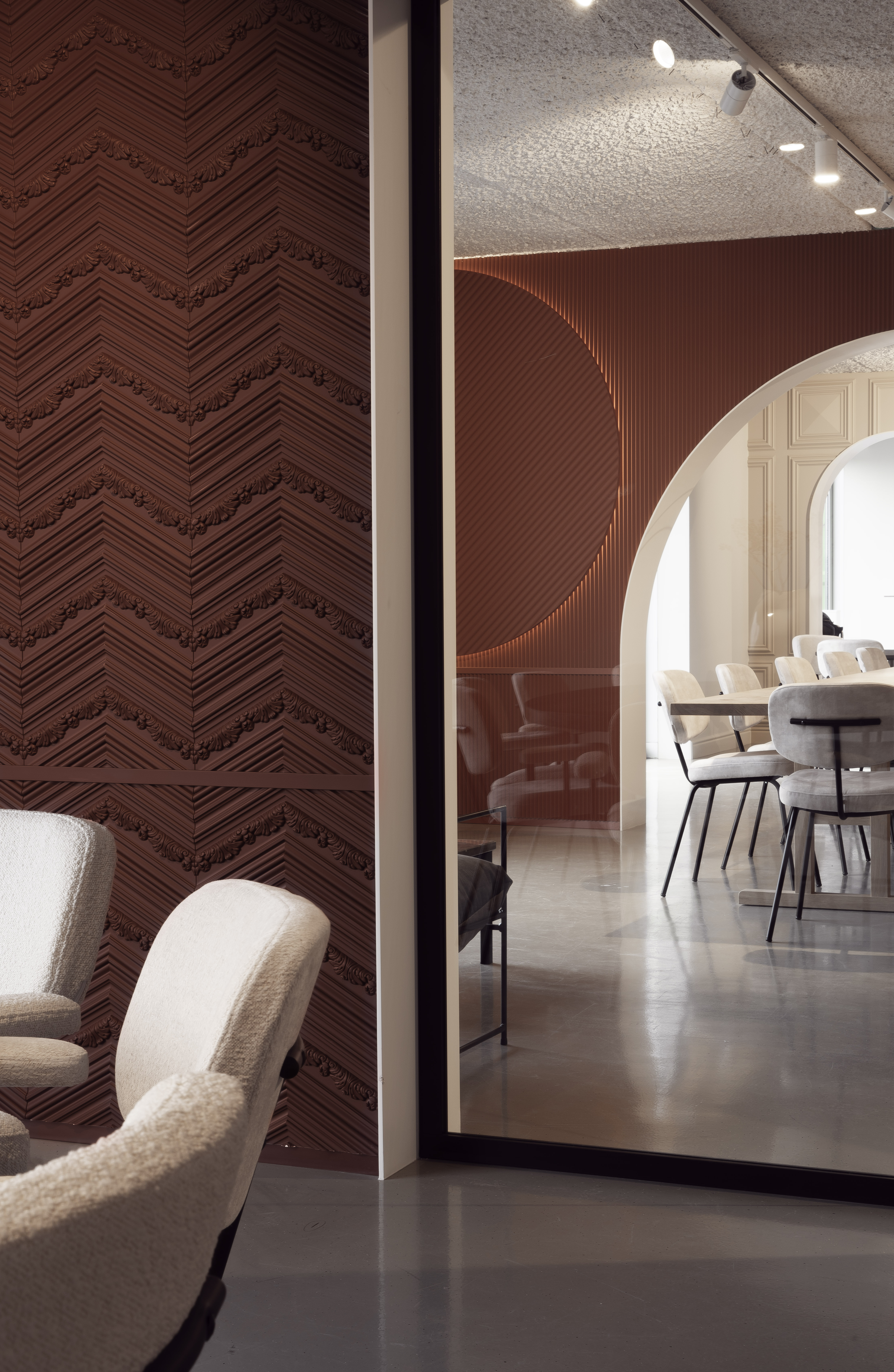 Orac Decor | 3D Wandgestaltung trendige Wandtafel weiß W130 CHEVRON